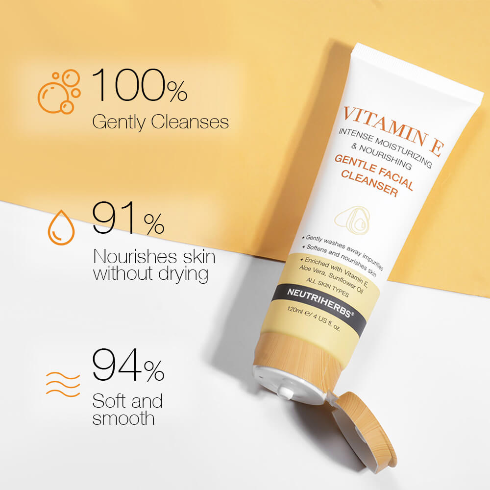 Vitamin E Gentle Facial Cleanser