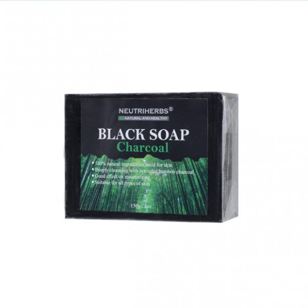 Charcoal Black Soap For Acne and Blackheads